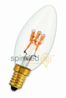 Bailey spiraled Estelle LED filament kaarslamp E14 2,7W (vervangt 25W) 80100038459
